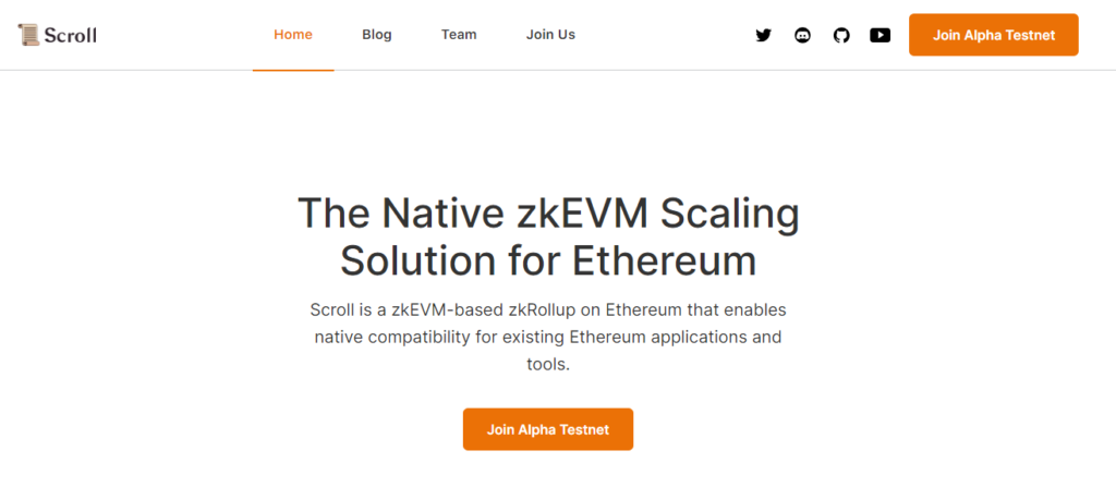 Scroll zkEVM